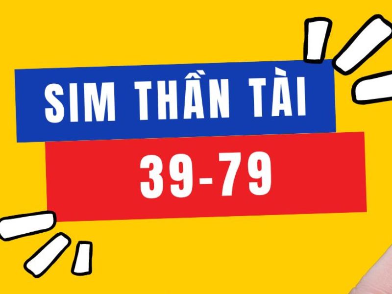 Dãy số Thần Tài 39 hoặc 79 thường rất dễ nhớ và có giá trị thẩm mỹ cao