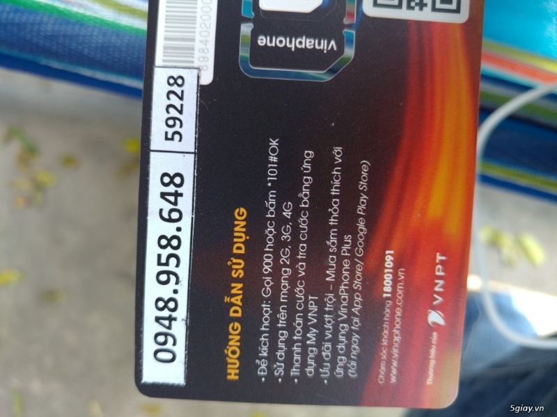  các loại sim Vinaphone trả trước