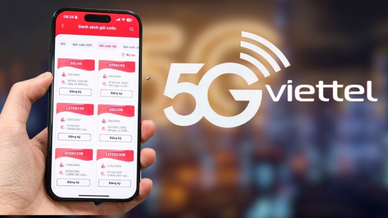 Sim 5G Viettel giá bao nhiêu