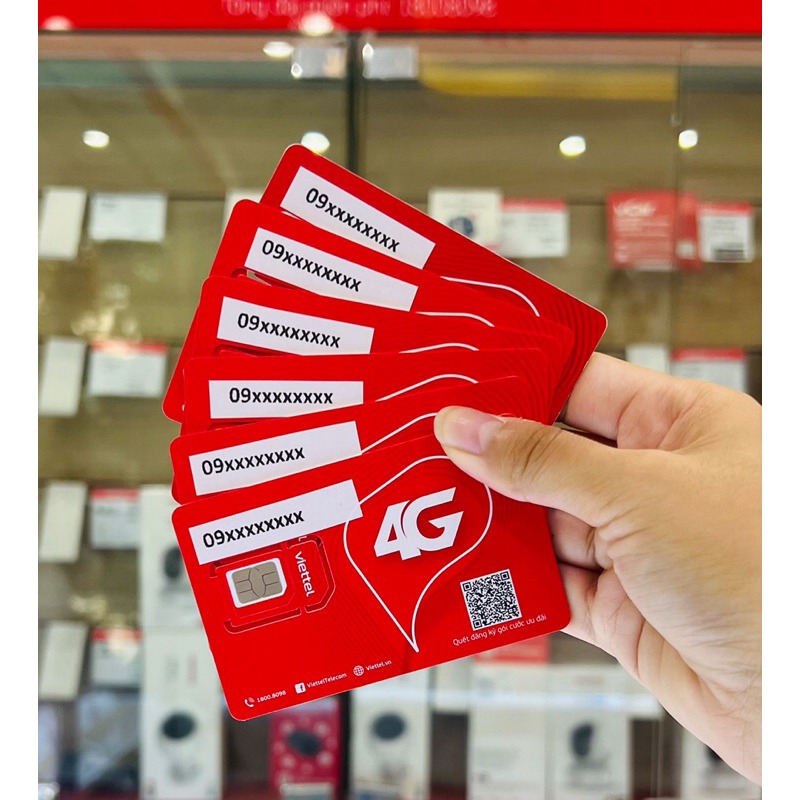 sim viettel dễ nhớ giá rẻ 